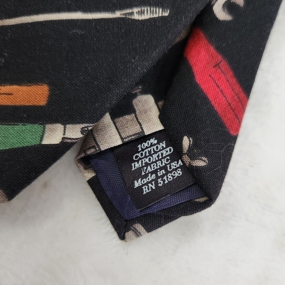 Tango By Max Raab Tool Time Mechanic Home Improvement Necktie Tie - Picture 11 of 12